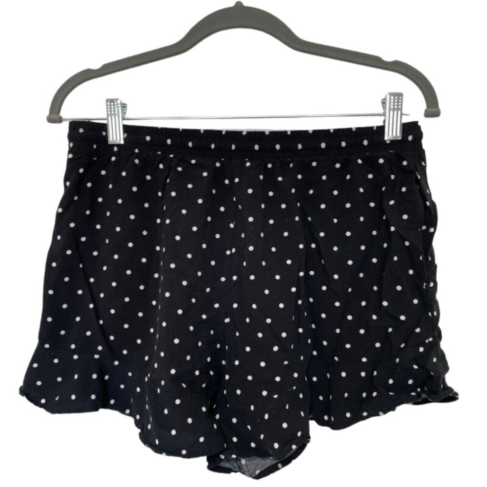 Black & White Polka Dot Shorts